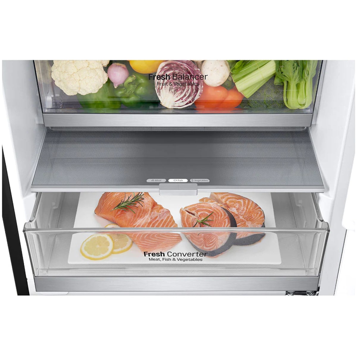 LG GBB72MCUGN Ψυγειοκαταψύκτης 384lt Full NoFrost D ΕΩΣ 12 ΔΟΣΕΙΣ - Image 4