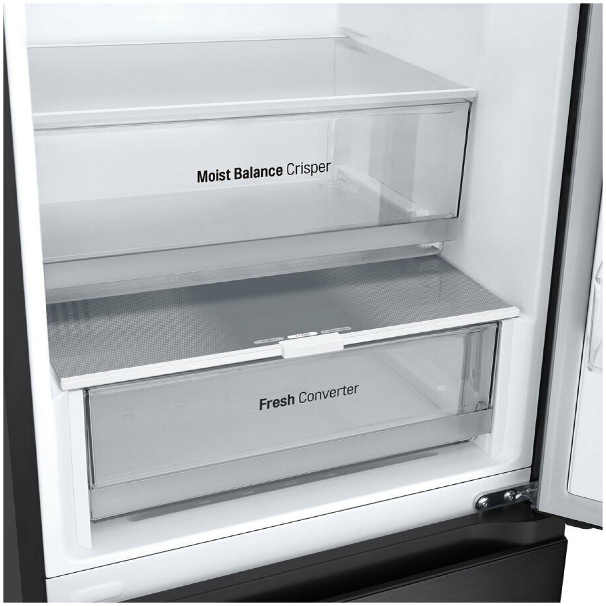 LG Ψυγειοκαταψύκτης NoFrost Υ186xΠ59.5xΒ68.2εκ. Μαύρος GBF3102EEV (ΕΩΣ 12 ΔΟΣΕΙΣ) - Image 5
