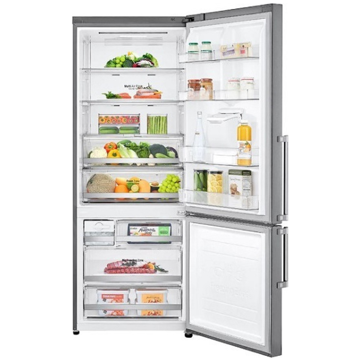 LG GBF567PZCMB Ψυγειοκαταψύκτης Total NoFrost Inox E ΕΩΣ 12 ΔΟΣΕΙΣ - Image 4