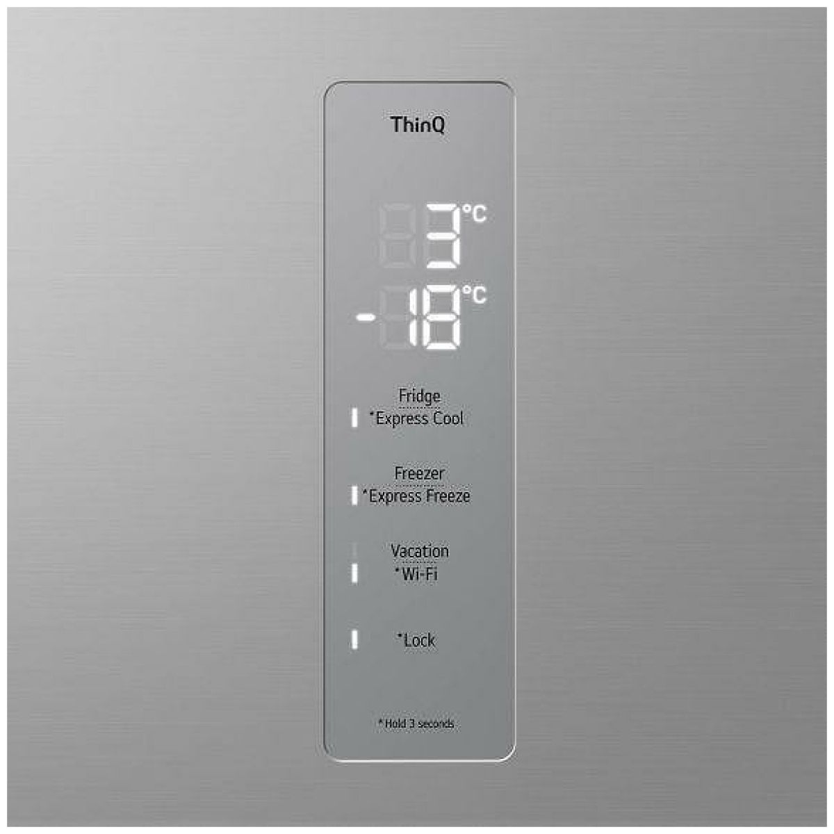LG GBV5150DPY Ψυγειοκαταψύκτης Total NoFrost Υ186xΠ59.5xΒ68.2εκ. Inox, D (ΕΩΣ 12 ΔΟΣΕΙΣ) - Image 4