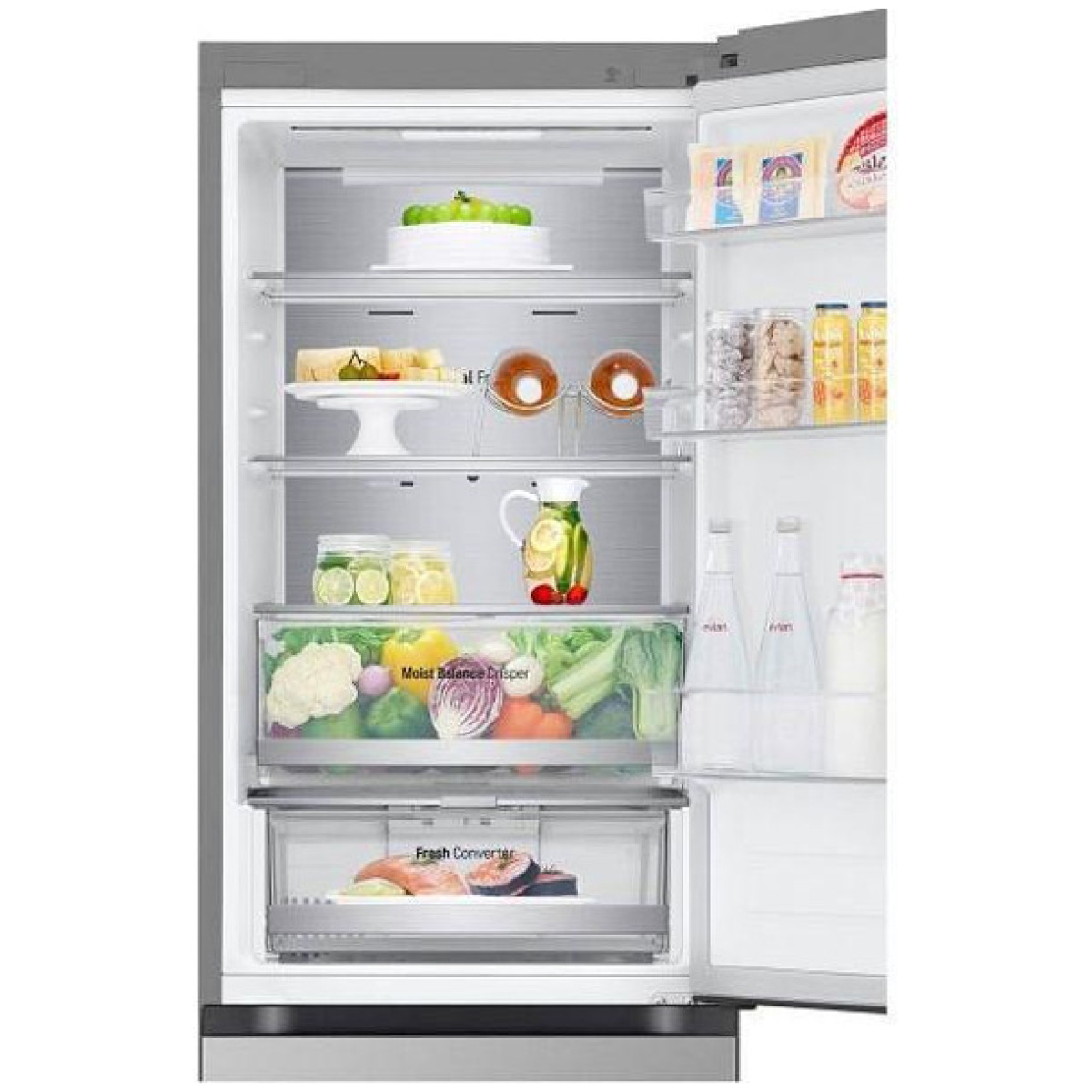 LG GBV5150DPY Ψυγειοκαταψύκτης Total NoFrost Υ186xΠ59.5xΒ68.2εκ. Inox, D (ΕΩΣ 12 ΔΟΣΕΙΣ) - Image 5