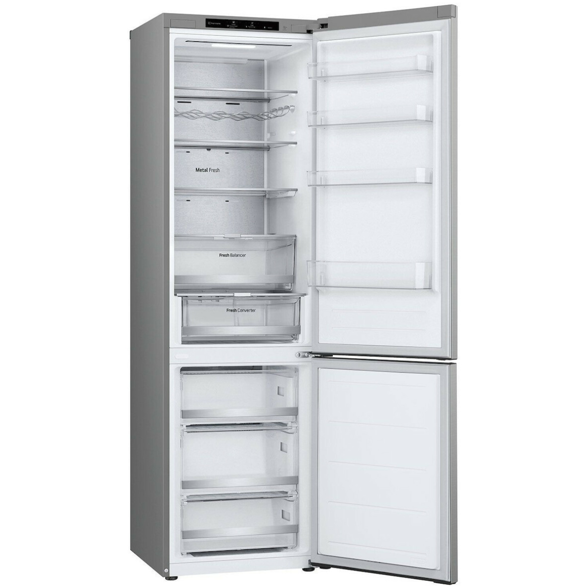 LG Ψυγειοκαταψύκτης 387lt Total NoFrost Υ203xΠ59.5xΒ68.2εκ. Inox GBV7280DPY (ΕΩΣ 12 ΔΟΣΕΙΣ) - Image 2