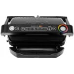 Tefal Optigrill+ GC712 Τοστιέρα Γκριλιέρα με Αποσπώμενες Πλάκες 2000W Μαύρη ΕΩΣ 12 ΔΟΣΕΙΣ