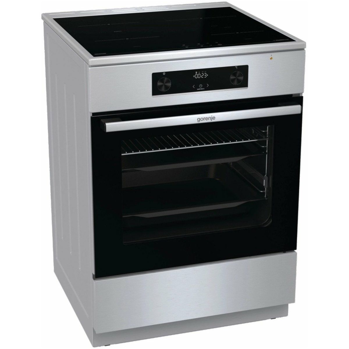 GORENJE GEIT6C60XPG Κουζίνα 71lt με Επαγωγικές Εστίες Π60εκ. Inox ΕΩΣ 12 ΔΟΣΕΙΣ - Image 1