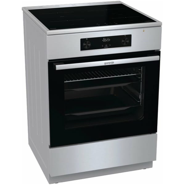 GORENJE GEIT6C60XPG Κουζίνα 71lt με Επαγωγικές Εστίες Π60εκ. Inox ΕΩΣ 12 ΔΟΣΕΙΣ