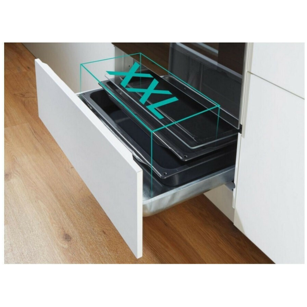 GORENJE GEIT6C60XPG Κουζίνα 71lt με Επαγωγικές Εστίες Π60εκ. Inox ΕΩΣ 12 ΔΟΣΕΙΣ - Image 5
