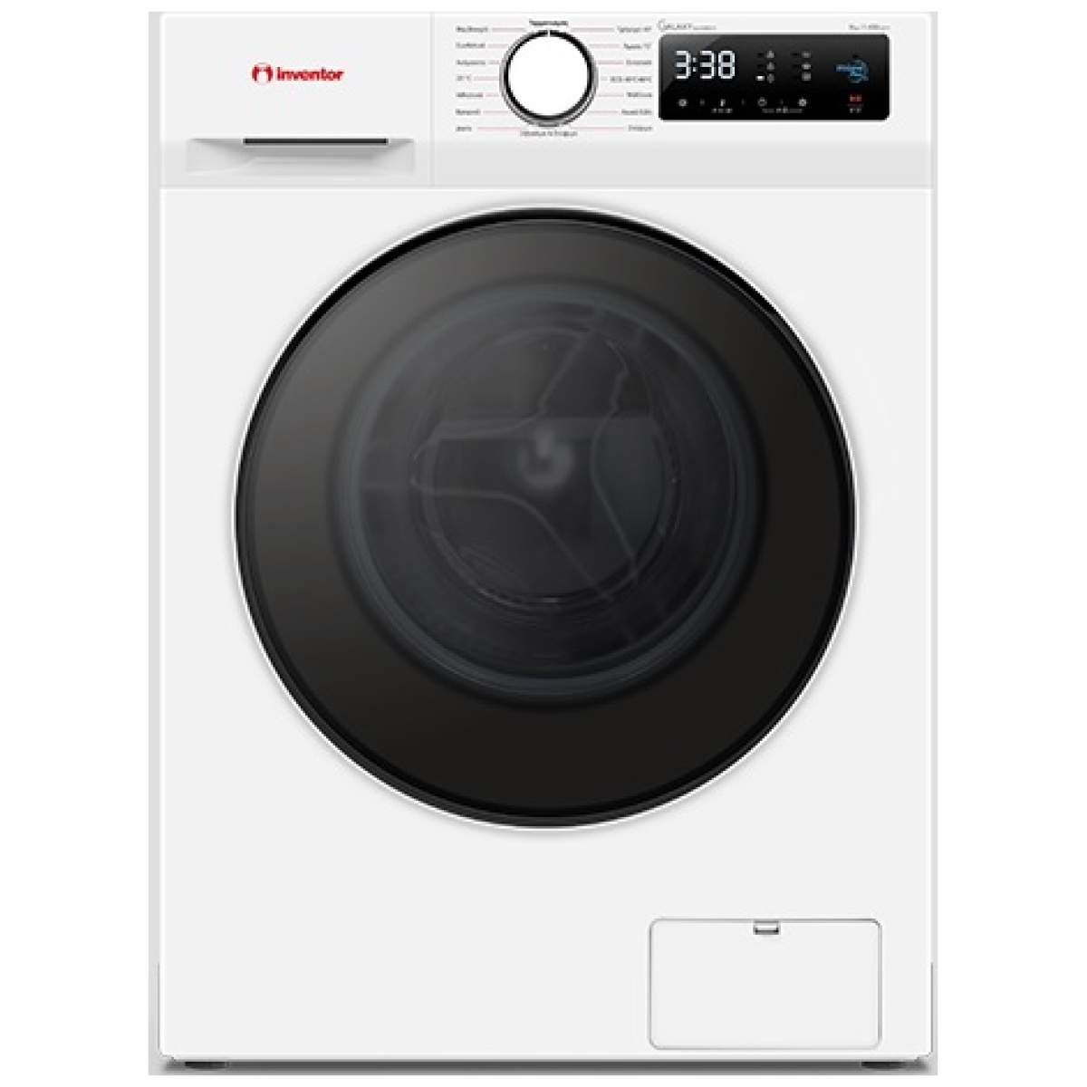 INVENTOR GLX12014 Πλυντήριο Ρούχων 12kg B ΕΩΣ 12 ΔΟΣΕΙΣ - Image 1