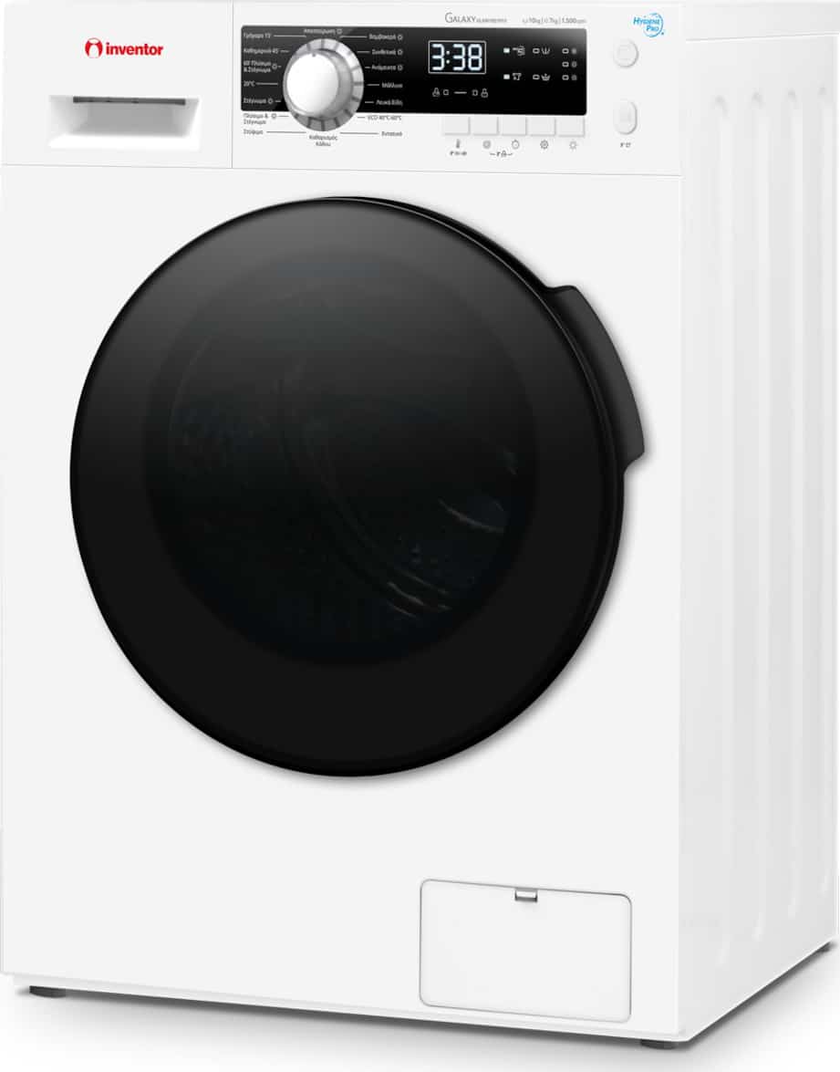 GLXW10D7015-e8f.jpeg INVENTOR GLXW10D7015 Πλυντήριο/Στεγνωτήριο Ρούχων 10kg/7kg Ατμού B/D ΕΩΣ 12 ΔΟΣΕΙΣ - Image 1