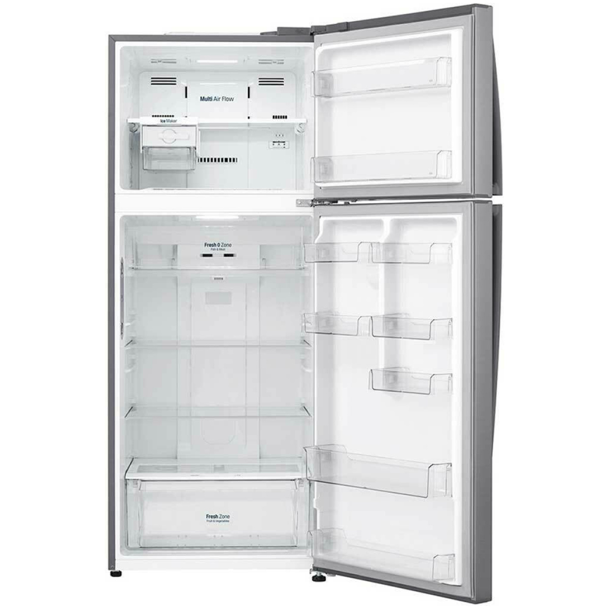 LG GTB574PZHZD Ψυγείο Δίπορτο 438lt NoFrost Υ178xΠ70xΒ73εκ. Inox ΕΩΣ 12 ΔΟΣΕΙΣ - Image 2