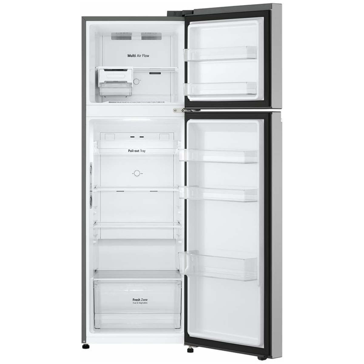 LG GTBV20PYGKD Δίπορτο Ψυγείο Total No Frost 266Lt Inox ΕΩΣ 12 ΔΟΣΕΙΣ - Image 2