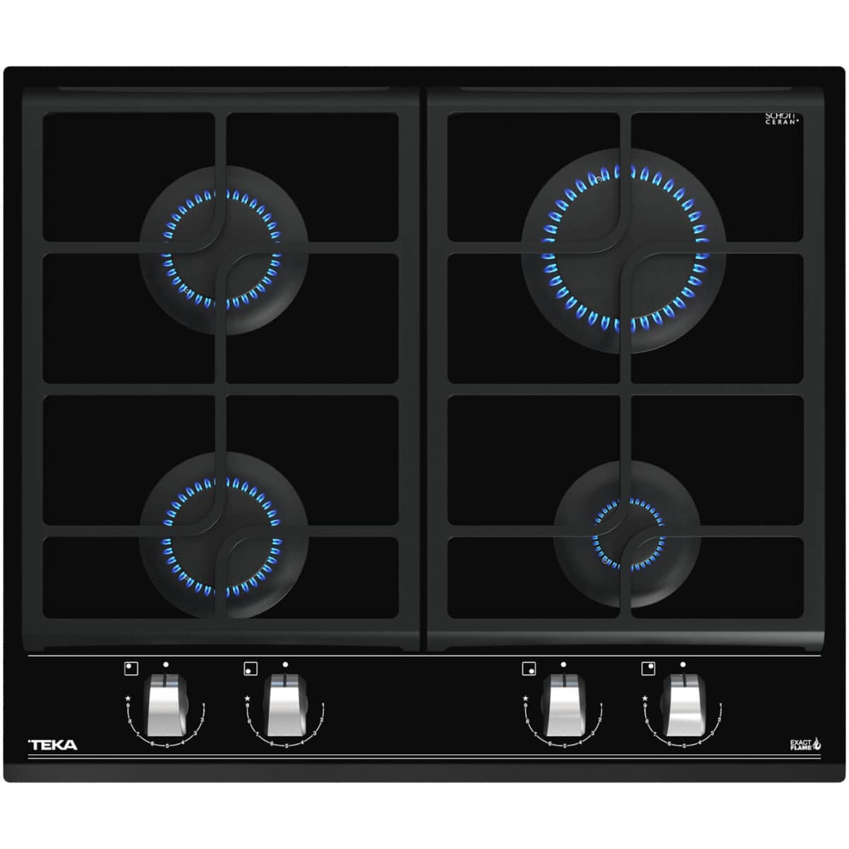TEKA GZC 64300 XBB Εστία Αερίου Αυτόνομη 60x51cm ΕΩΣ 12 ΔΟΣΕΙΣ - Image 1