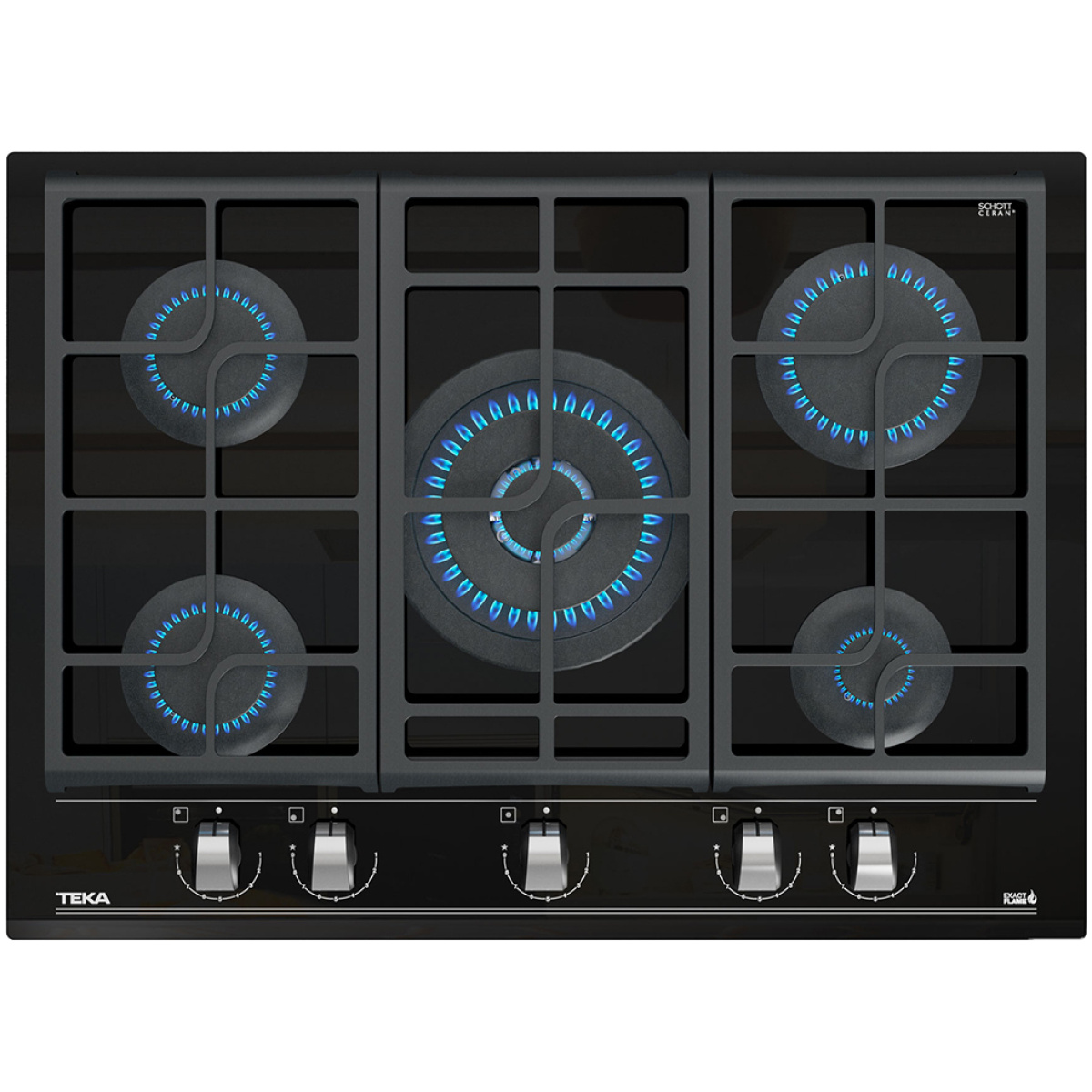 TEKA GZC 75330 Εστία Αερίου Αυτόνομη 70x51cm ΕΩΣ 12 ΔΟΣΕΙΣ - Image 1