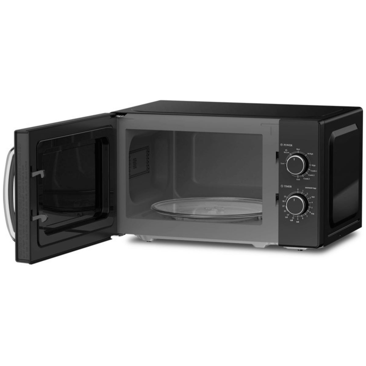 Inventor MWOR-20LB Black Φούρνος Μικροκυμάτων με Grill ΕΩΣ 12 ΔΟΣΕΙΣ - Image 2