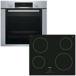 BOSCH HBA334YS0 + PKE611B17E Φούρνος άνω Πάγκου 71lt με Εστίες Κεραμικές ΕΩΣ 12 ΔΟΣΕΙΣ