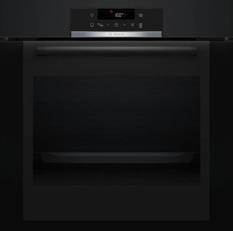 HBA372EB3-f0f.jpg Bosch HBA372EB3 Φούρνος άνω Πάγκου 71lt χωρίς Εστίες Π59.4εκ με Πυρόλυση Μαύρος (ΕΩΣ 12 ΔΟΣΕΙΣ) - Image 1