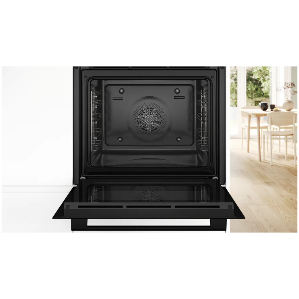 Bosch HBA514BB3 Φούρνος άνω Πάγκου 71lt χωρίς Εστίες Π59.4εκ. Μαύρος (ΕΩΣ 12 ΔΟΣΕΙΣ) - Image 3