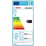 Bosch HBA534BW3 Φούρνος άνω Πάγκου 71lt χωρίς Εστίες Π59.4εκ. Λευκός (ΕΩΣ 12 ΔΟΣΕΙΣ) - Image 5