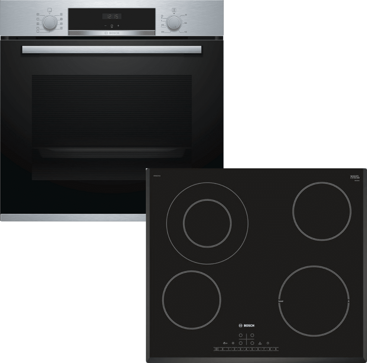 HBA554YS0-PKF651FP1E-d31.png BOSCH HBA554YS0 + PKF651FP1E Κουζίνα Εντοιχιζόμενη με Κεραμικές Εστίες 71lt ΕΩΣ 12 ΔΟΣΕΙΣ - Image 1