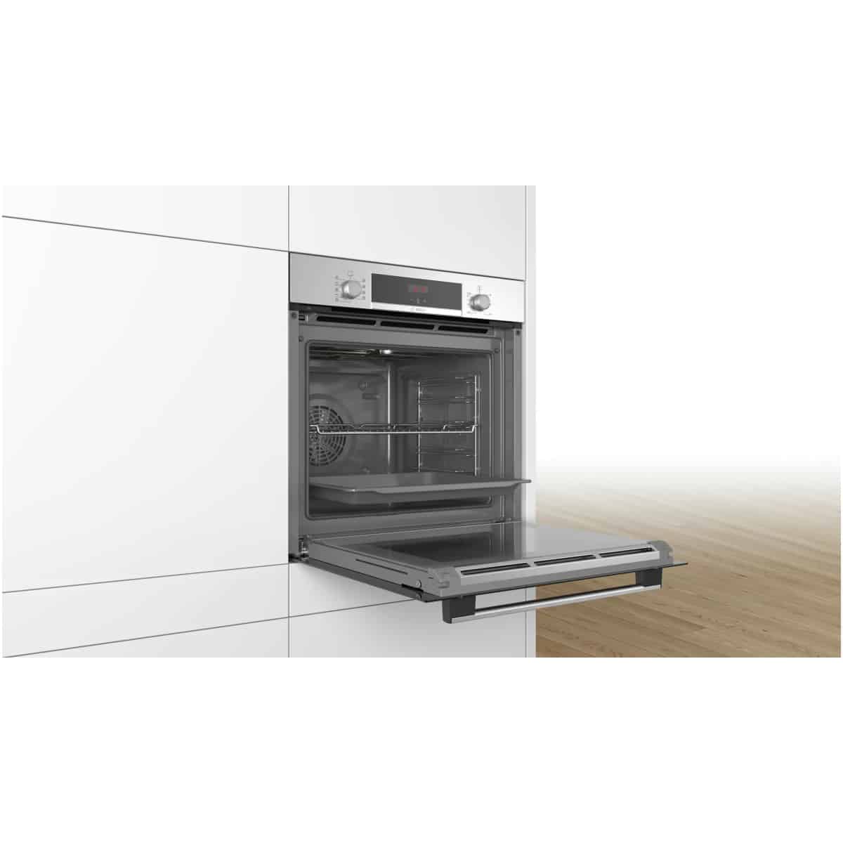 BOSCH HBA573BS1 Φούρνος Άνω Πάγκου Εντοιχιζόμενος 71lt ΕΩΣ 12 ΔΟΣΕΙΣ - Image 2