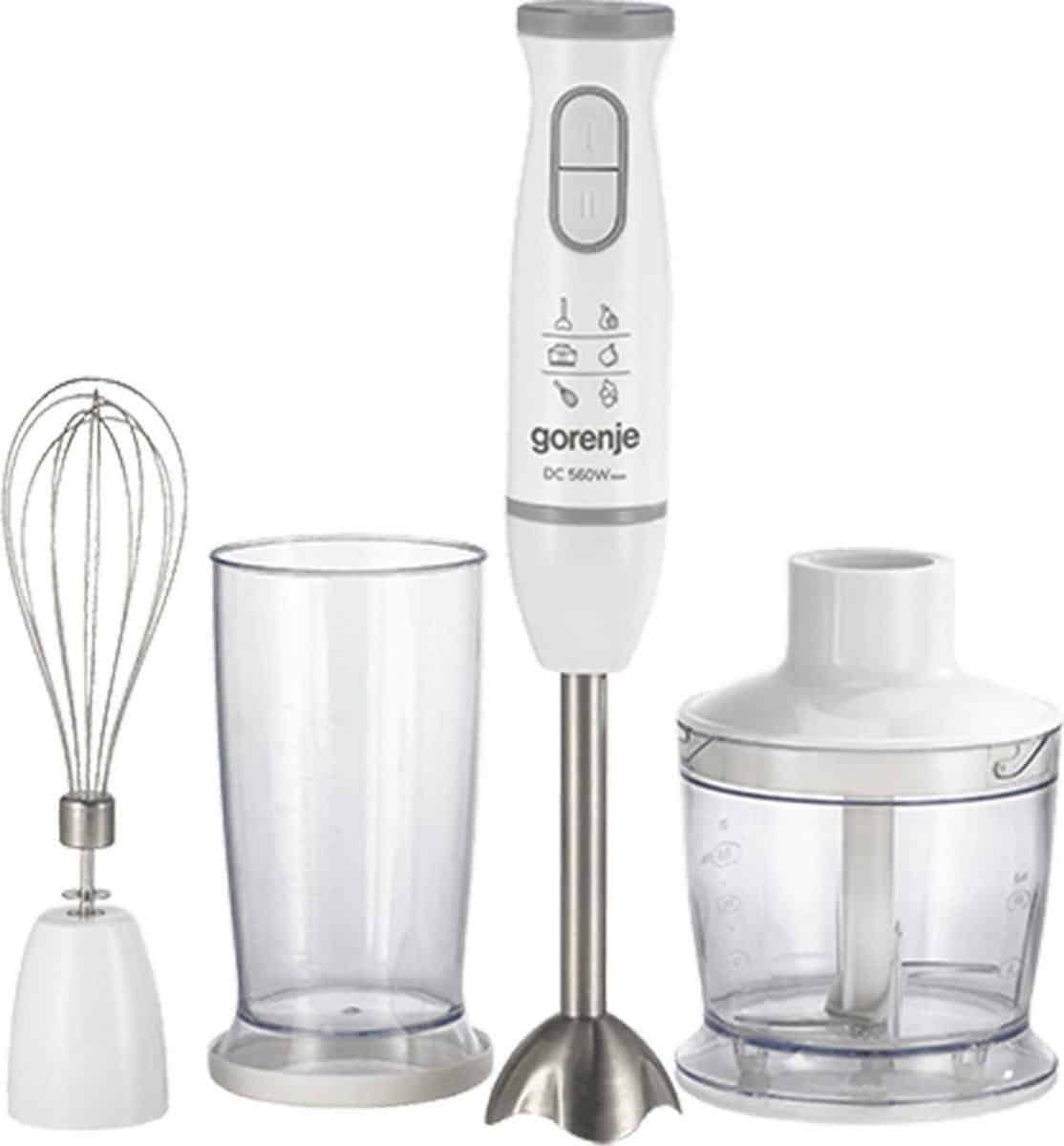 HBC564QW-1e1.jpeg Gorenje HBC564QW Ραβδομπλέντερ 500W Λευκό ΕΩΣ 12 ΔΟΣΕΙΣ - Image 1