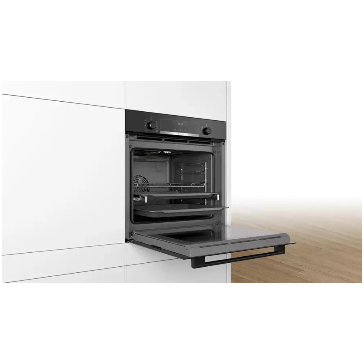 BOSCH HBG5370B0 Φούρνος άνω Πάγκου 71lt χωρίς Εστίες Α ΕΩΣ 12 ΔΟΣΕΙΣ - Image 2