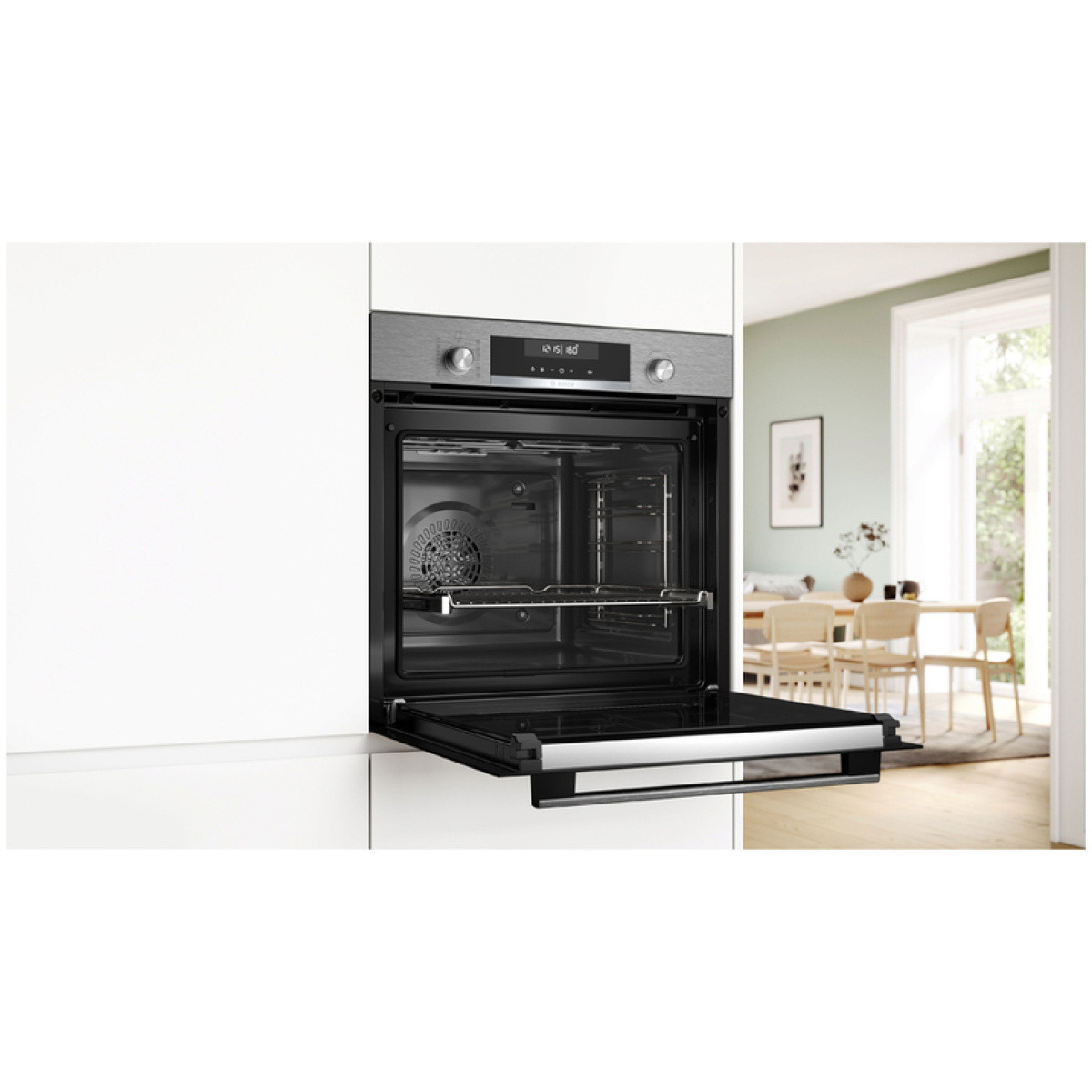 Bosch HBG578ES3 Φούρνος άνω Πάγκου 71lt χωρίς Εστίες Π59.4εκ. Inox (ΕΩΣ 12 ΔΟΣΕΙΣ) - Image 3