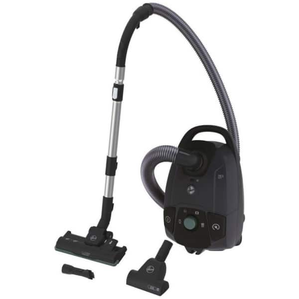 Hoover HE321PAF 011 Ηλεκτρική Σκούπα 850W με Σακούλα 4lt Μαύρη (ΕΩΣ 12 ΔΟΣΕΙΣ)