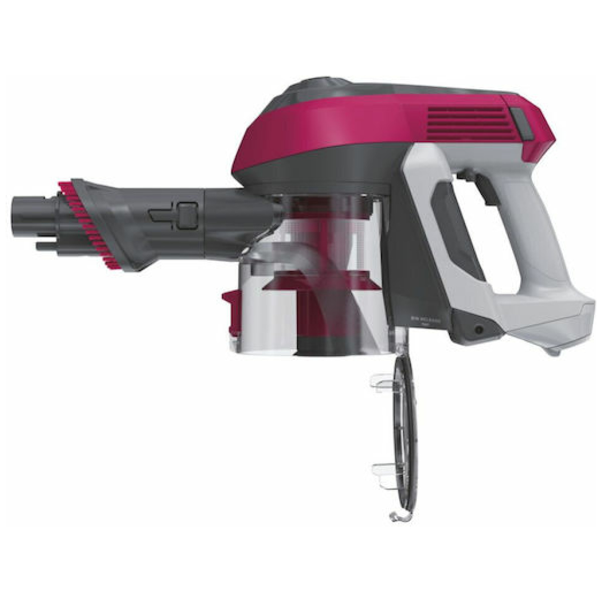Hoover HF110P 011 Επαναφορτιζόμενη Σκούπα Stick & Χειρός 22V Γκρι (ΕΩΣ 12 ΔΟΣΕΙΣ) - Image 5