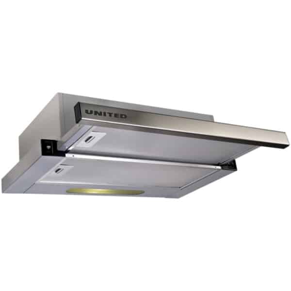 UNITED HHP-7268 Απορροφητήρας Συρόμενος Inox ΕΩΣ 12 ΔΟΣΕΙΣ