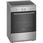 BOSCH HKA090150 Κουζίνα 66lt με Κεραμικές Εστίες Π60εκ. Inox ΕΩΣ 12 ΔΟΣΕΙΣ
