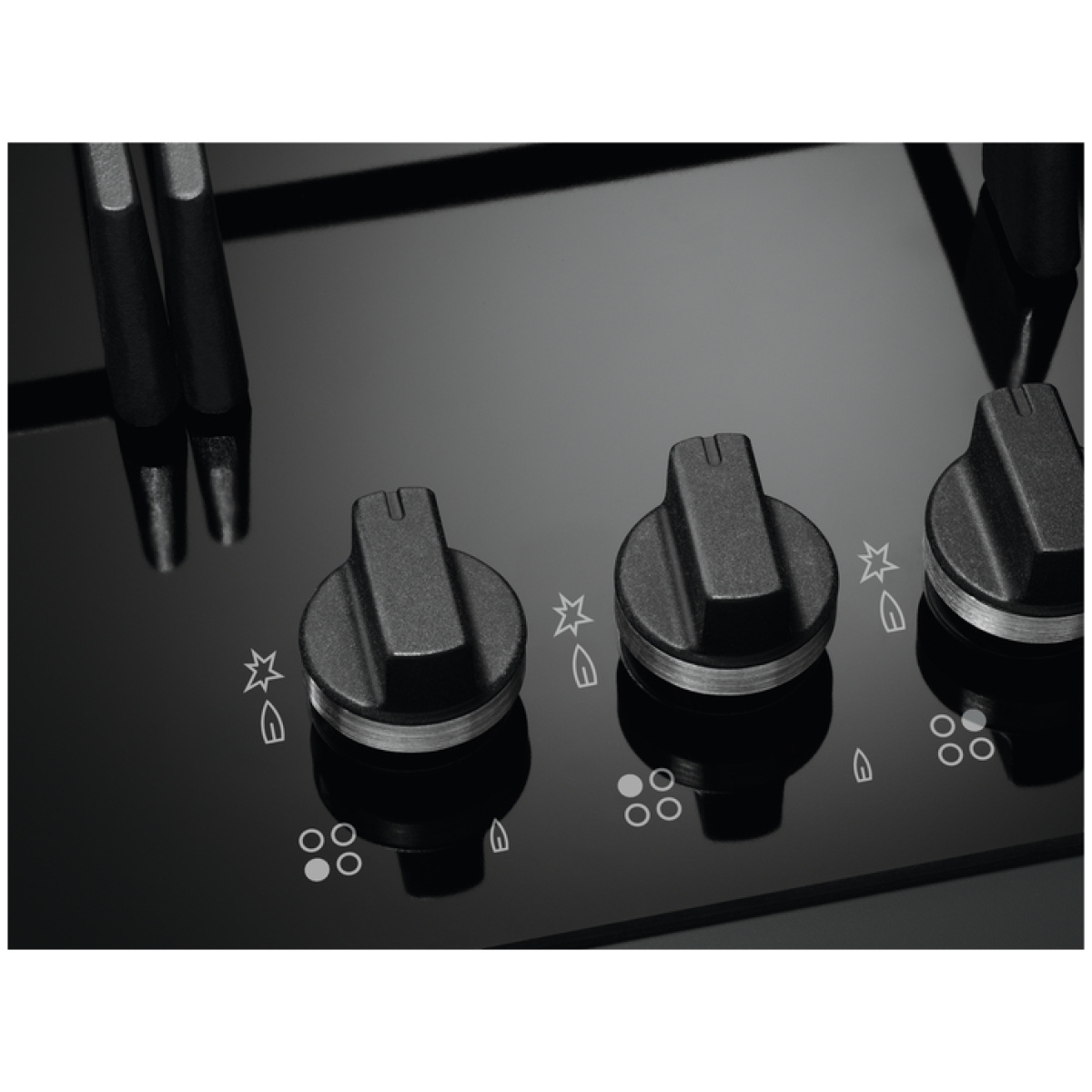 AEG HKB64420NB Εστία Υγραερίου Αυτόνομη 59x52εκ. ΕΩΣ 12 ΔΟΣΕΙΣ - Image 2