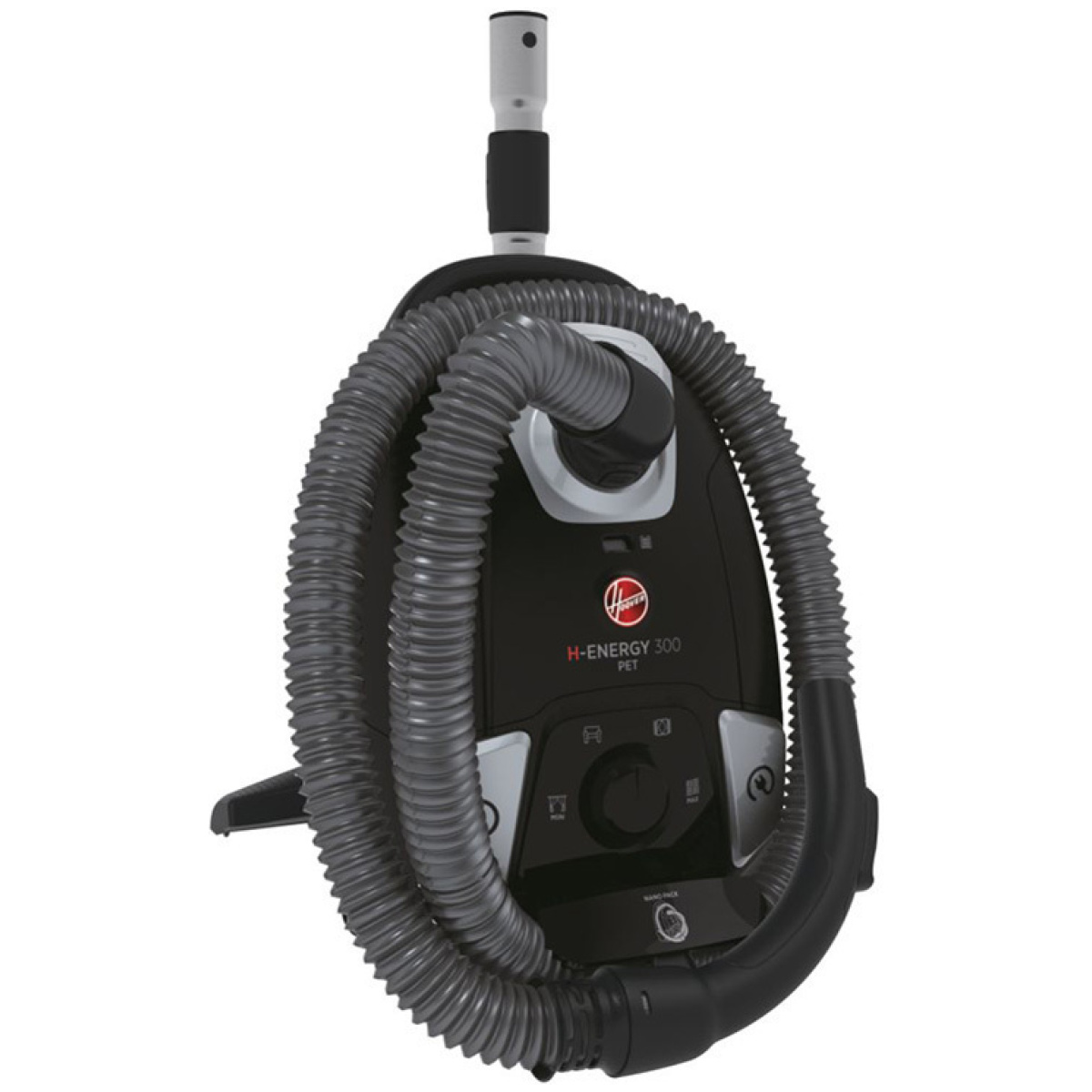 Ηλεκτρική Σκούπα Hoover HE320PET 011 850W Μαύρη EΩΣ 12 ΔΟΣΕΙΣ - Image 3