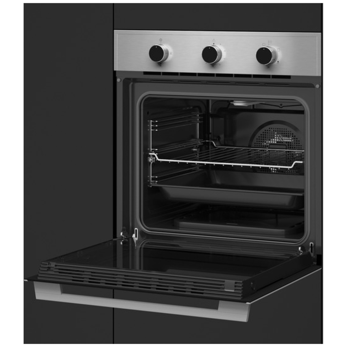 TEKA HSB 740 G SS Εντοιχιζόμενος Φούρνος Άνω Πάγκου Αερίου 60lt A+ ΕΩΣ 12 ΔΟΣΕΙΣ - Image 2