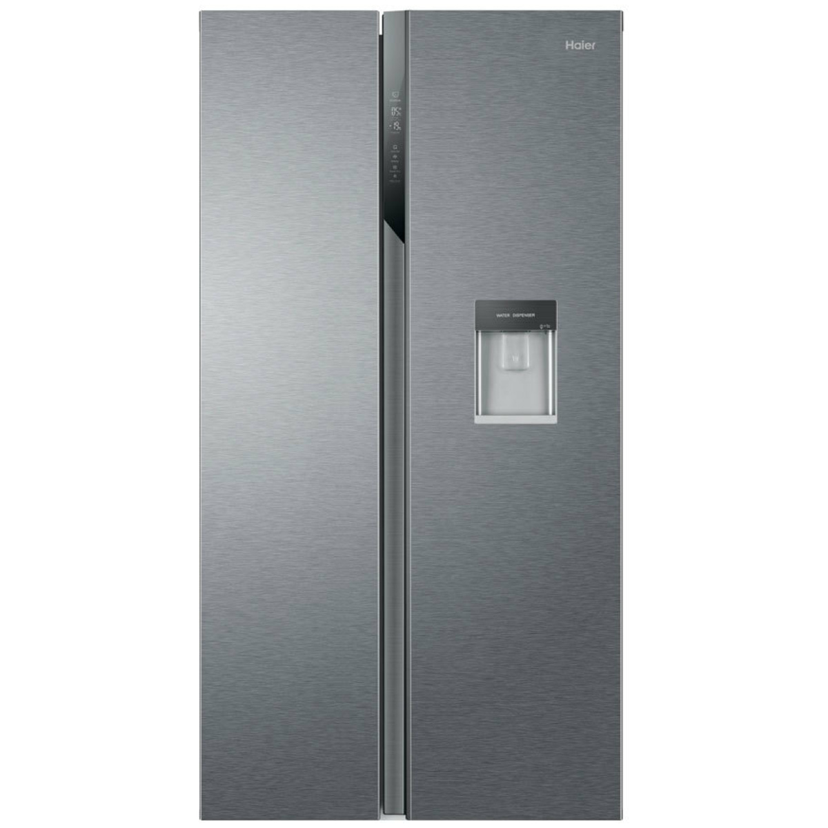 HAIER HSR 3918 Ψυγείο Ντουλάπα Side by Side NoFrost Inox E ΕΩΣ 12 ΔΟΣΕΙΣ - Image 1