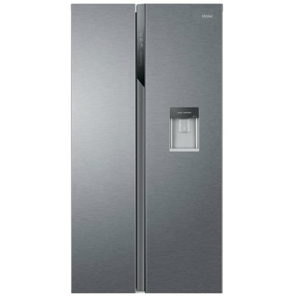 HAIER HSR 3918 Ψυγείο Ντουλάπα Side by Side NoFrost Inox E ΕΩΣ 12 ΔΟΣΕΙΣ