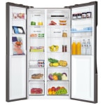 HAIER HSR 3918 Ψυγείο Ντουλάπα Side by Side NoFrost Inox E ΕΩΣ 12 ΔΟΣΕΙΣ - Image 3