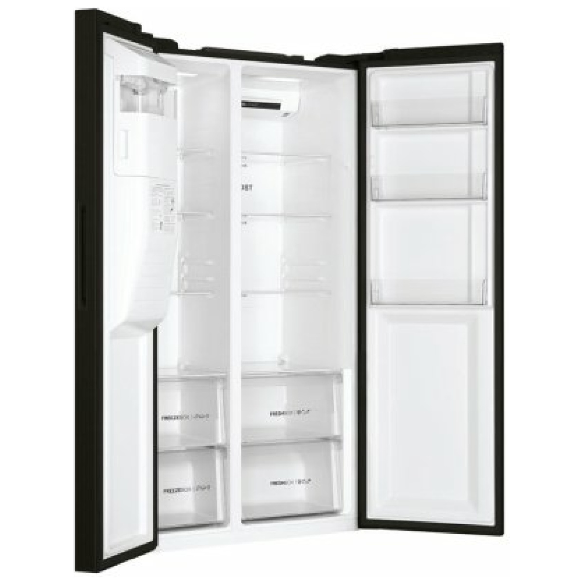 HAIER HSR3918FIPB Ψυγείο Ντουλάπα 515lt NoFrost Υ177.5xΠ90.8xΒ65.9εκ. Μαύρο ΕΩΣ 12 ΔΟΣΕΙΣ - Image 3
