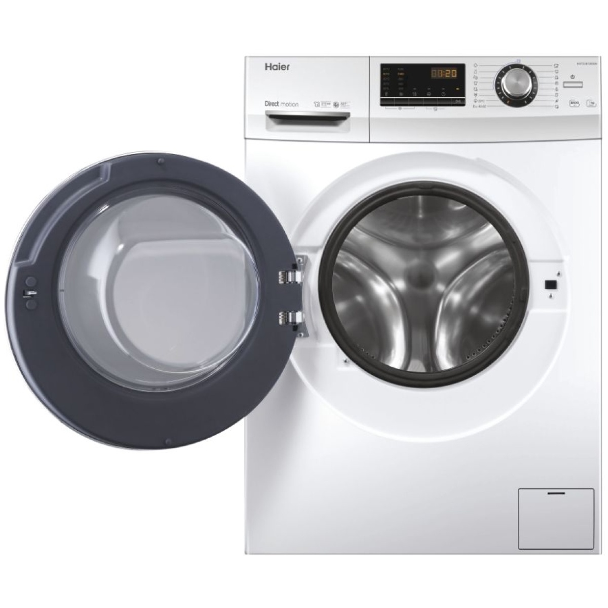 HAIER HW70-B12636N-S Πλυντήριο Ρούχων 7kg 1200 Στροφών A ΕΩΣ 12 ΔΟΣΕΙΣ - Image 3