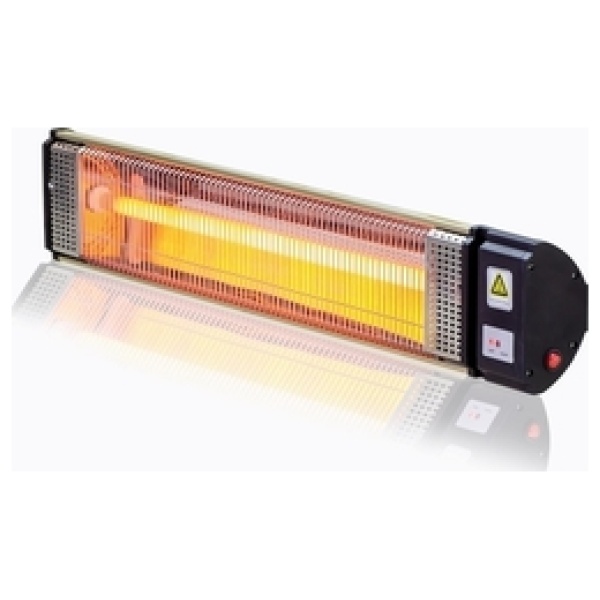 ΘΕΡΜΑΝΣΗ ΕΞΩΤΕΡΙΚΟΥ ΧΩΡΟΥ TELEMAX IRA-G-2000W INFRARED GOLDEN ΜΕ ΤΗΛΕΧΕΙΡΙΣΤΗΡΙΟ ΕΩΣ 12 ΔΟΣΕΙΣ