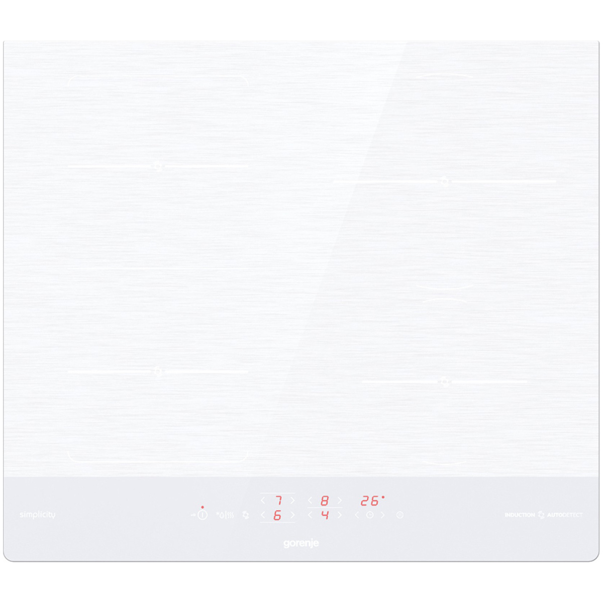Gorenje IT643SYW Επαγωγική Εστία Αυτόνομη με Λειτουργία Κλειδώματος 60x52.5εκ. Λευκή (034020001) - Image 1
