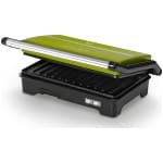 IZZY Panini Botanica IZ-2005 Τοστιέρα για 2 Τοστ 800W Green ΕΩΣ 12 ΔΟΣΕΙΣ - Image 2