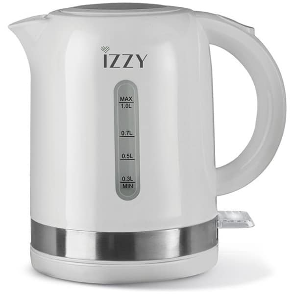 Izzy IZ-3013 Comfort Βραστήρας 1lt 1500W λευκός 224109 ΕΩΣ 12 ΔΟΣΕΙΣ