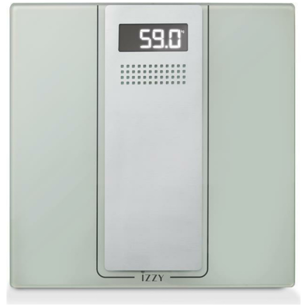 Izzy IZ-7011 Cloud Talking Ψηφιακή Ζυγαριά σε Γκρι χρώμα (ΕΩΣ 12 ΔΟΣΕΙΣ)