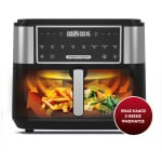 Izzy IZ-8225 Φριτέζα Αέρος με Διπλό Αποσπώμενο Κάδο 10lt ΕΩΣ 12 ΔΟΣΕΙΣ - Image 2
