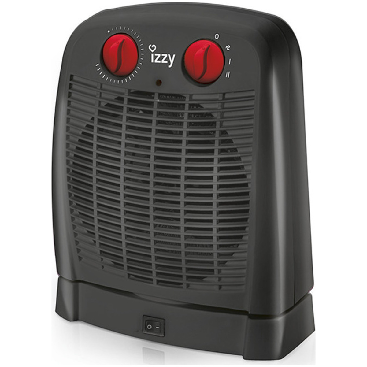 IZZY IZ-9012 (223570) Αερόθερμο Δωματίου-Μπάνιου Μαύρο ΕΩΣ 12 ΔΟΣΕΙΣ - Image 1