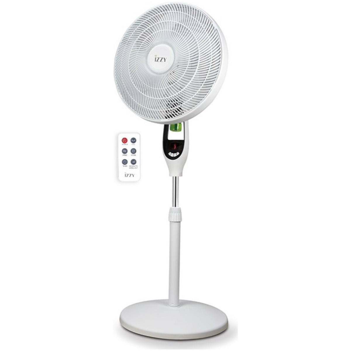 Izzy IZ-9036 224151 Ανεμιστήρας με Ορθοστάτη 2 Σε 1 ΕΩΣ 12 ΔΟΣΕΙΣ - Image 1