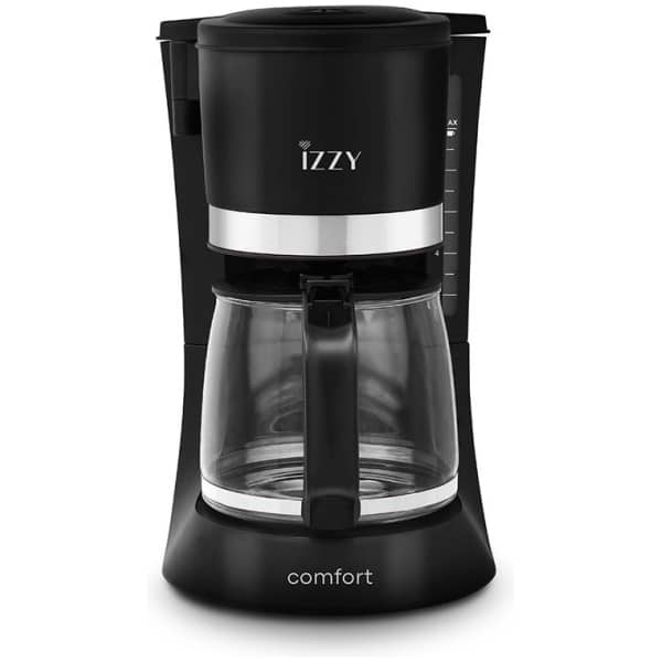 Izzy IZ-6102 222213 Καφετιέρα Φίλτρου 900W ΕΩΣ 12 ΔΟΣΕΙΣ