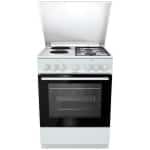GORENJE K6241WF Κουζίνα Ηλεκτρική 71lt με Εστίες Αερίου & Ρεύματος ΕΩΣ 12 ΔΟΣΕΙΣ