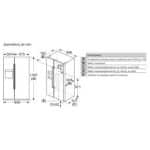 BOSCH KAD93VIFP Ψυγείο Ντουλάπα 532lt NoFrost Inox A++ ΕΩΣ 12 ΔΟΣΕΙΣ - Image 4