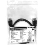 NOD ΚΑΛΩΔΙΟ HDMI MALE HC10-1B 1.0 M HIGH SPEED ETHERNET 141-0223 ΕΩΣ 12 ΔΟΣΕΙΣ - Image 2